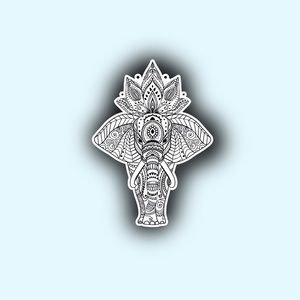 Mandala elephant